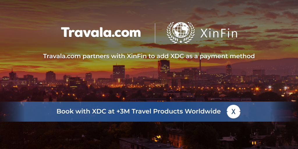 Travala.com Partners with XDC Network (XinFin)