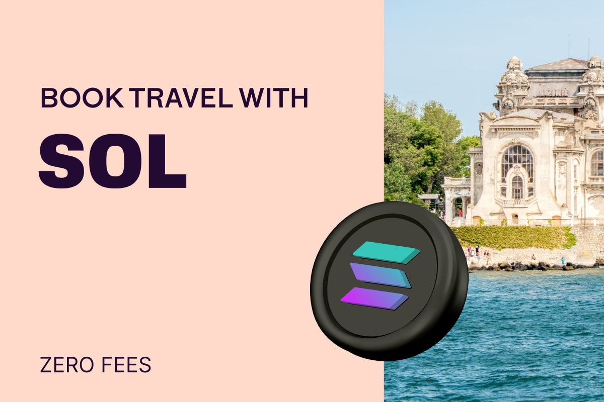 Travala Enables Zero-fee Solana Travel Bookings. Book travel with Solana and pay zero fees