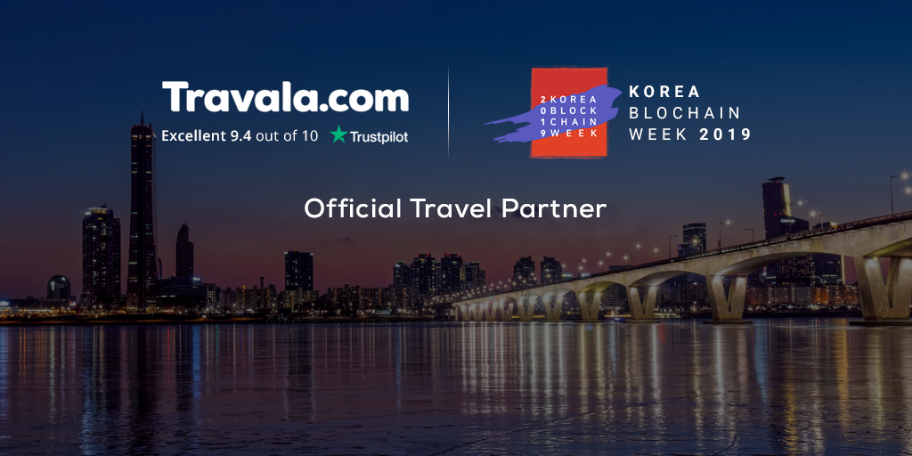 Travala.com Official Partner for Korea Blockhain Week 2019