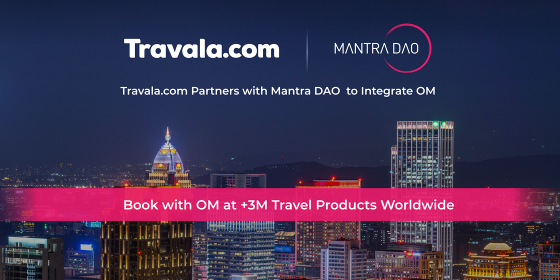 Travala Partners with MANTRA DAO