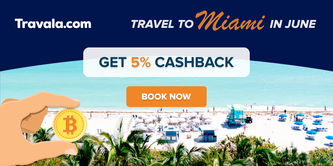 Travel to Miami in June and Get 5% Cashback