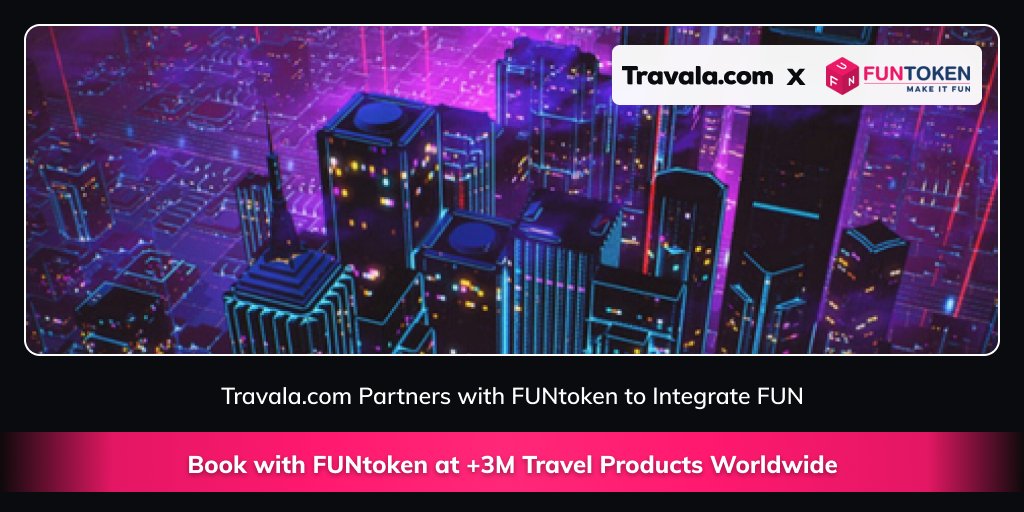 Travala.com Partners with FUNToken