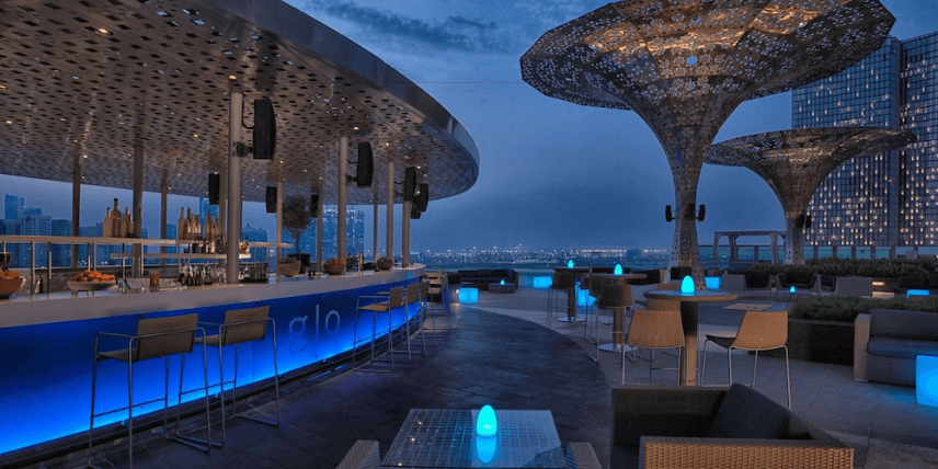 Rosewood Abu Dhabi Hotel in Abu Dhabi - Rooftop Bar
