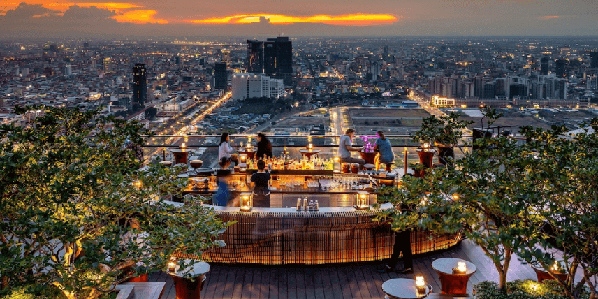 Rosewood Phnom Penh Hotel Rooftop Bar