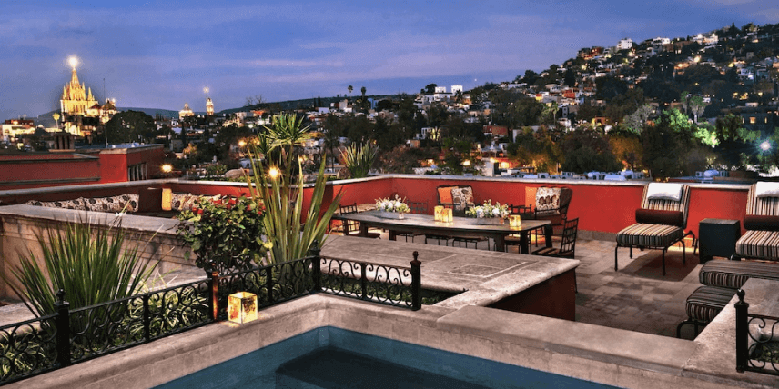 Rosewood San Miguel De Allende Hotel in San Miguel de Allende Rooftop