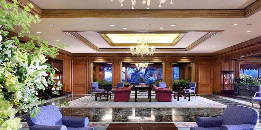 Interior view of Hotel Chinzanso Tokyo
