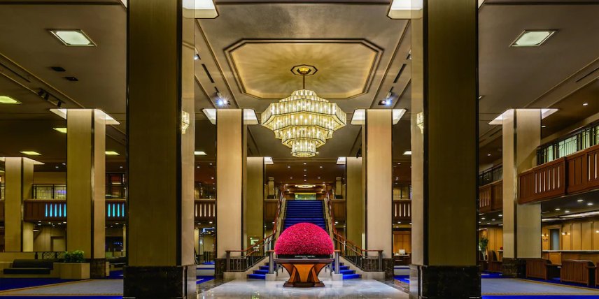 Interior view of Imperial Hotel Tokyo