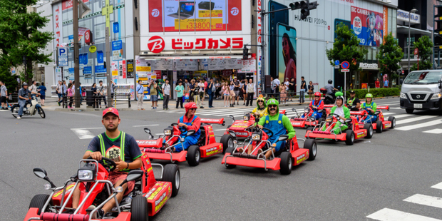 Promotional image for Tokyo Mario Kart Activity
