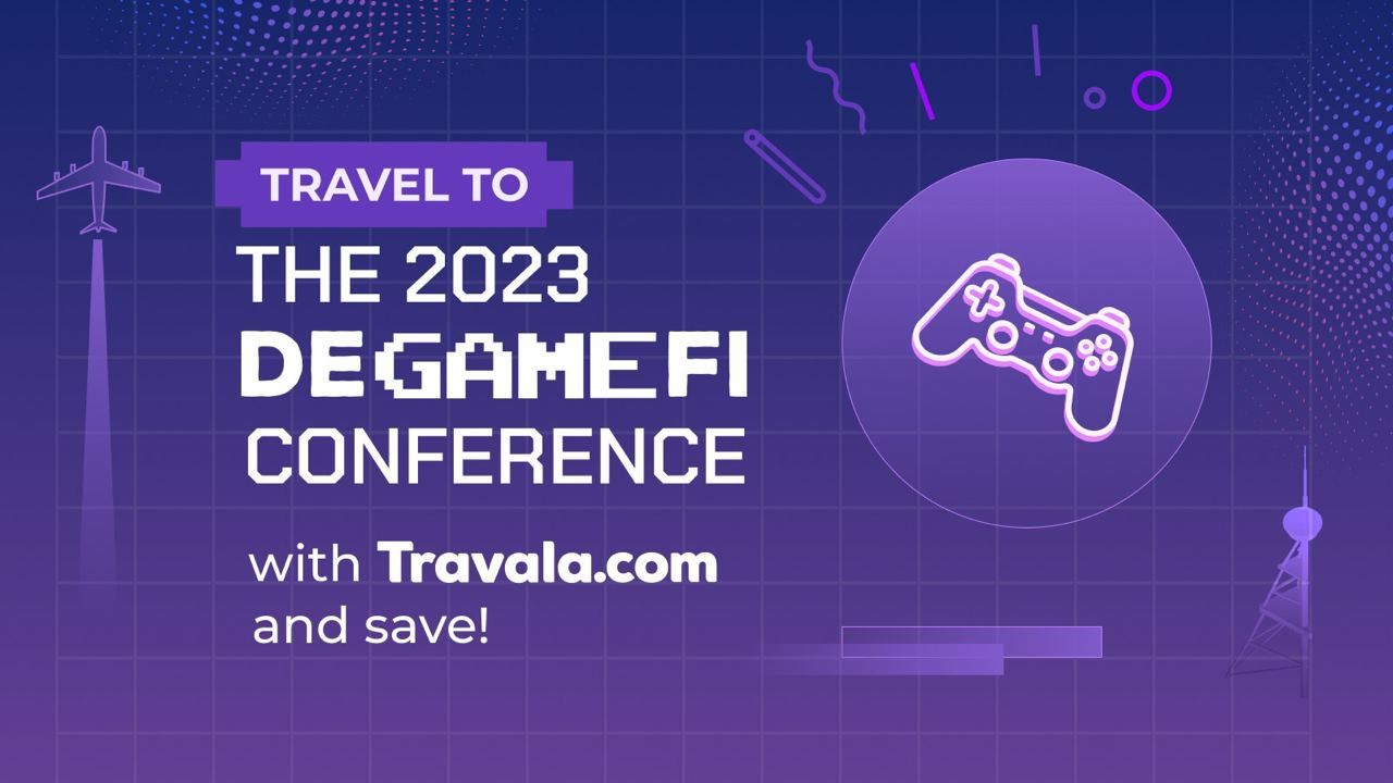 Travel to 2023 DeGameFi Conference with Travala.com