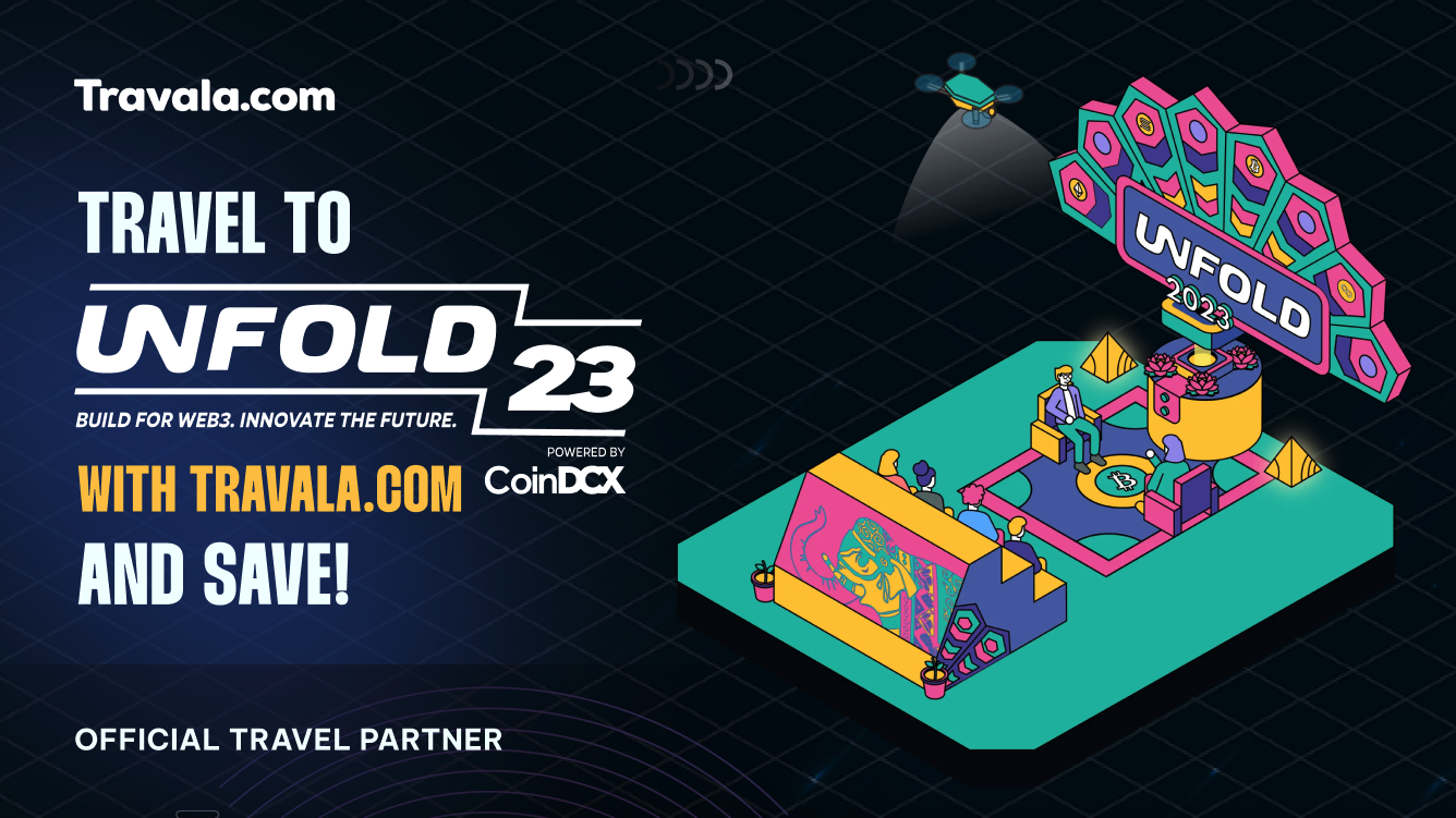 Travel to Unfold 2023 with Travala.com Official Partner
