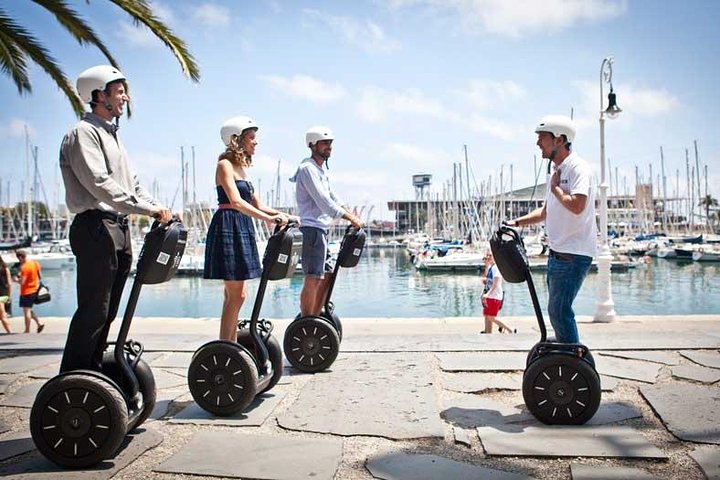 Barcelona segway tour in Port Vell