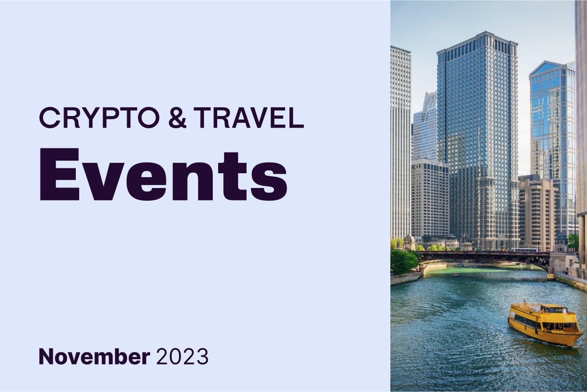 2023 November Crypto Travel Events