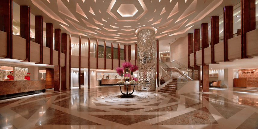 Hotel Lobby at Mandarin Oriental, Jakarta