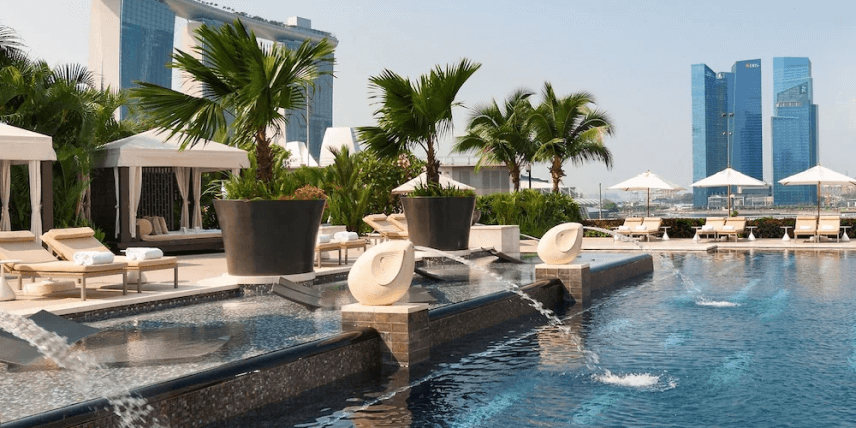 Outdoor Pool at Mandarin Oriental Singapore
