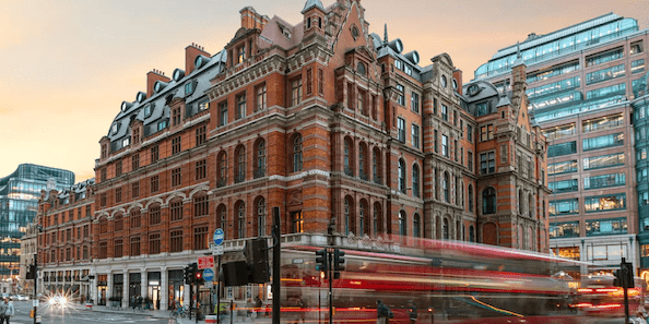 Exterior of Andaz London Liverpool Street
