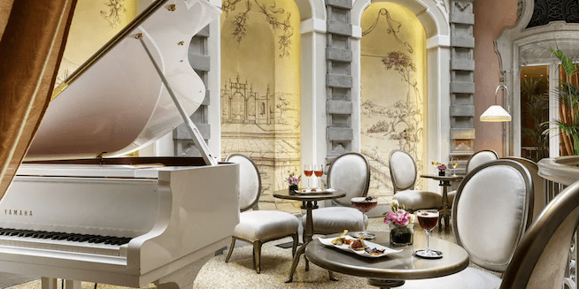 Chateau Monfort Piano and Bar