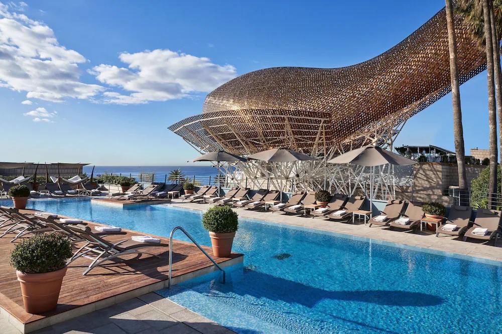 Pool at Hotel Arts Barcelona