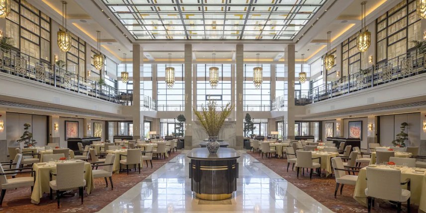 Restaurant at The Peninsula Istanbul Hotel