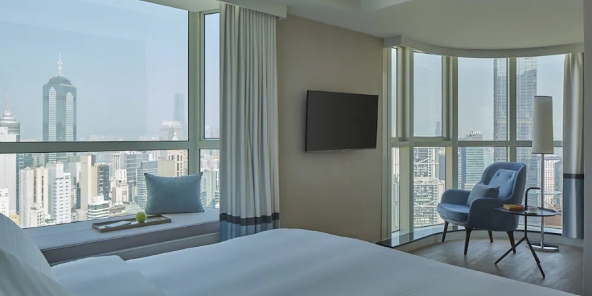 Room at Two MacDonnell Road Hotel, Hong Kong