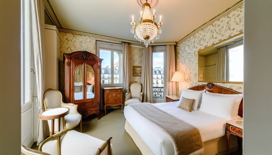 Budget Hotel Room in Paris