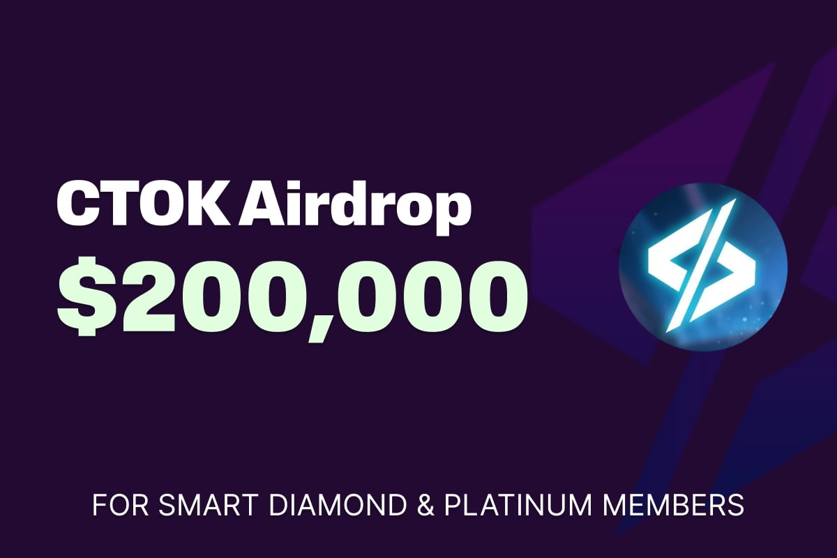 CTOK Airdrop $200,000