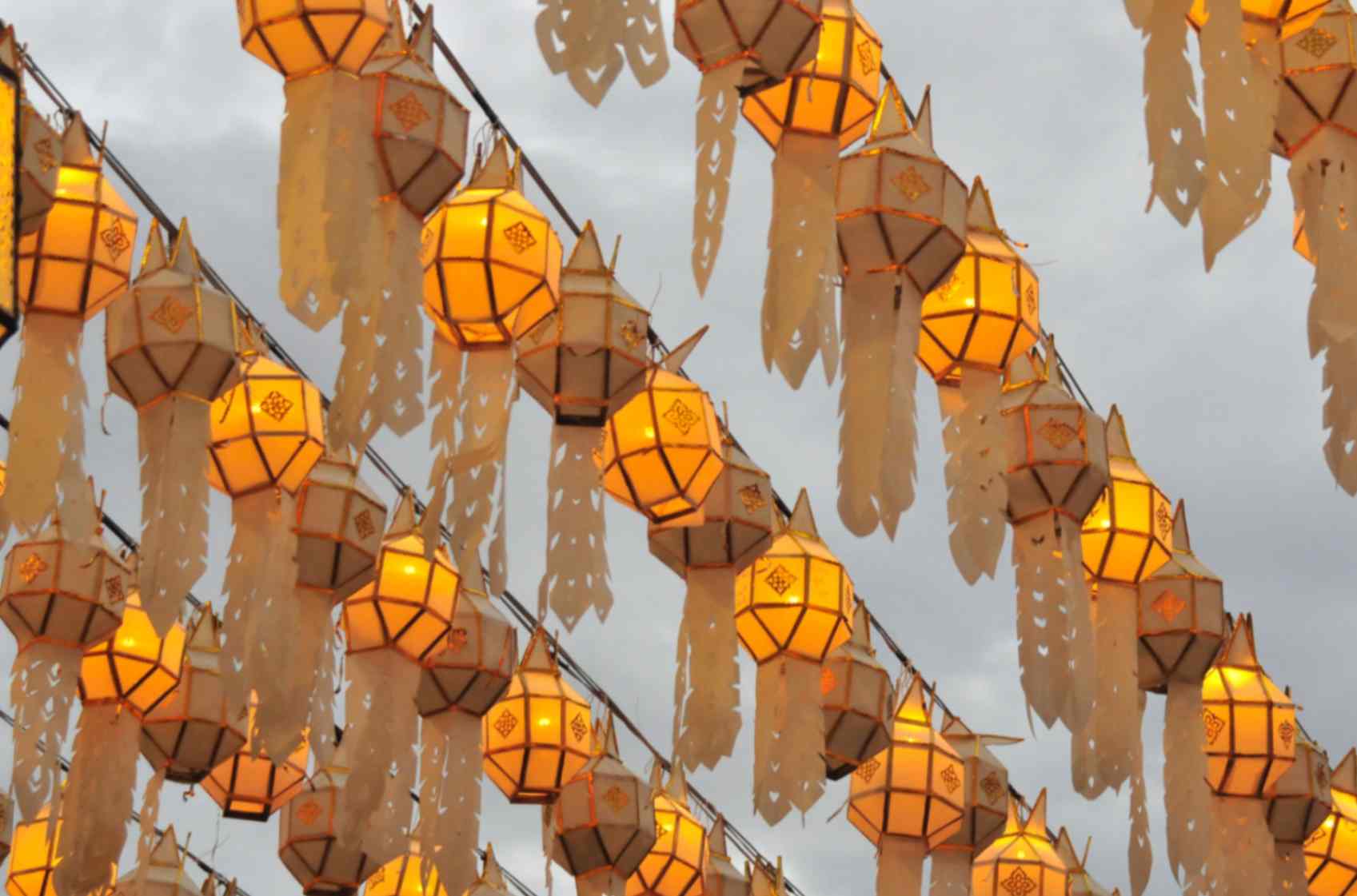 loy-krathong-festival-thailand Lanterns at Loy Krathong Festival, Thailand
