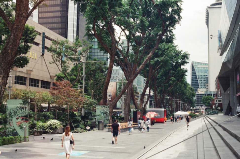ION Orchard along Orchard Road, Singapore