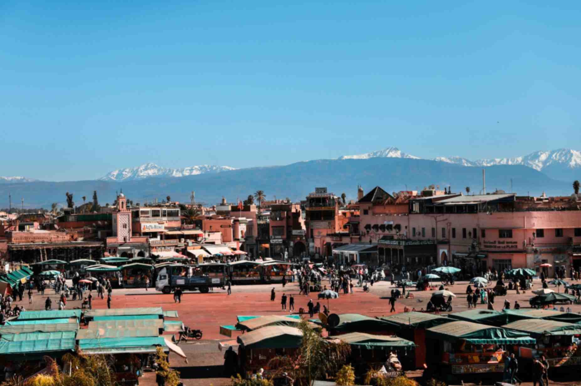 Marrakech in Morocco