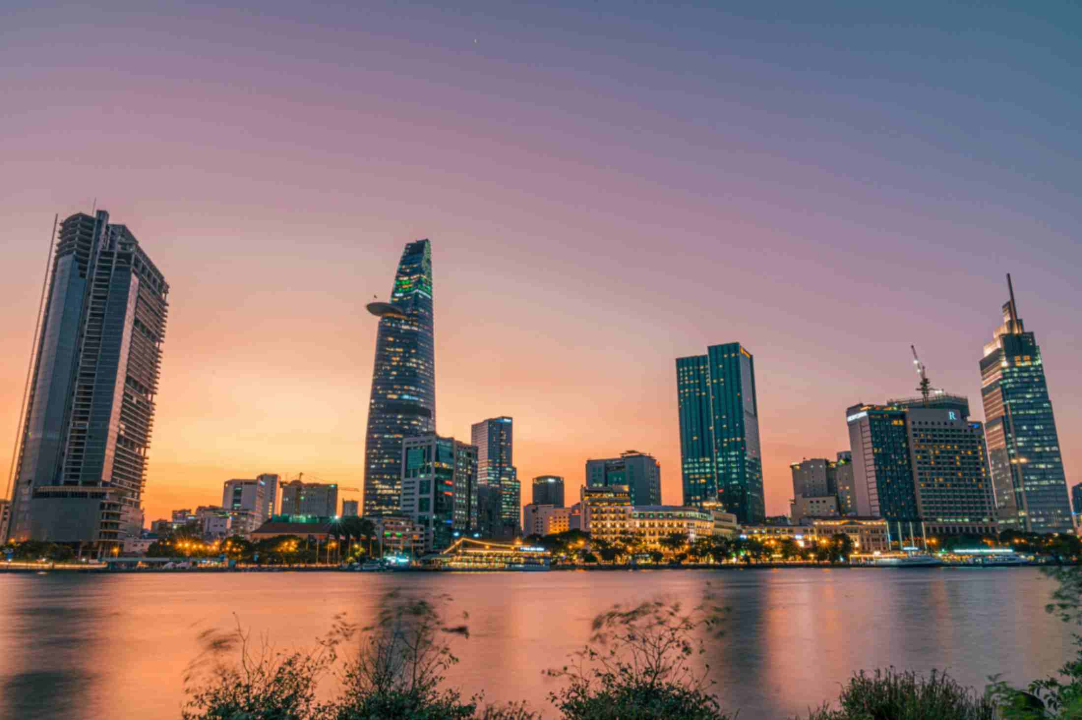 Autumn in Ho Chi Minh City,Vietnam