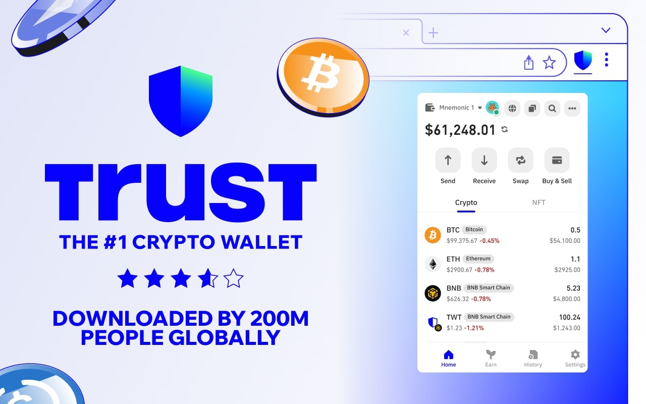Top 10 Crypto Wallets: Trust Wallet