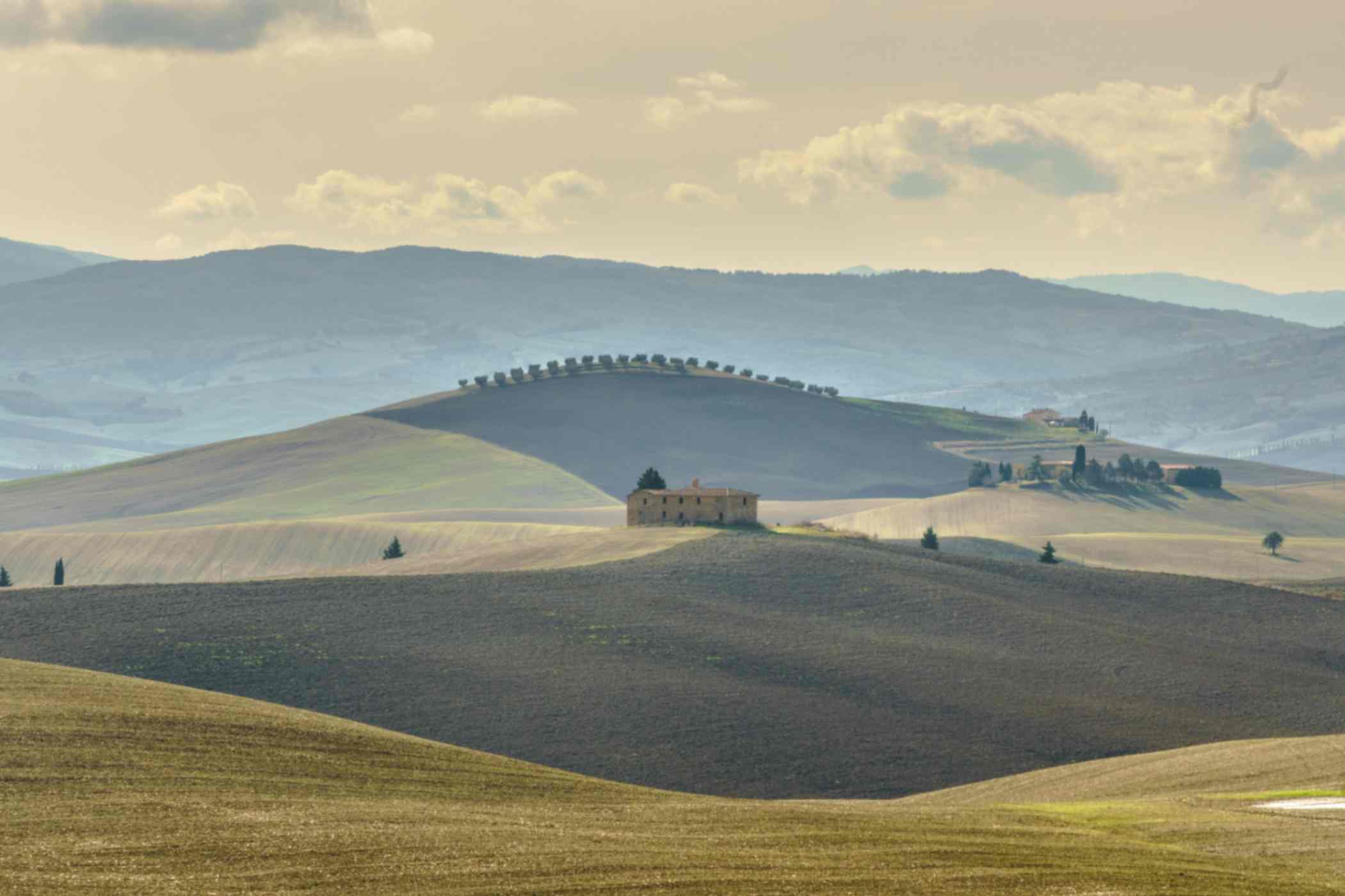 Southern Tuscany Countryside in Italy