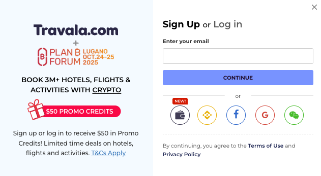 Plan B Forum Lugano 2025 User Journey