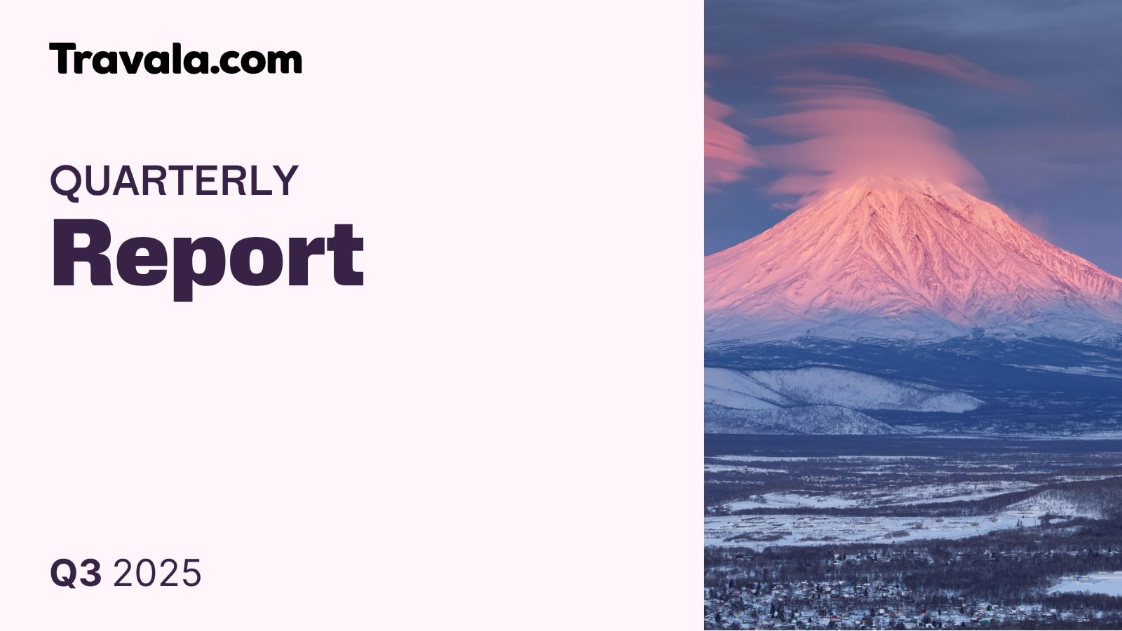 2025 Q3 Travala Quarterly Report Header Banner