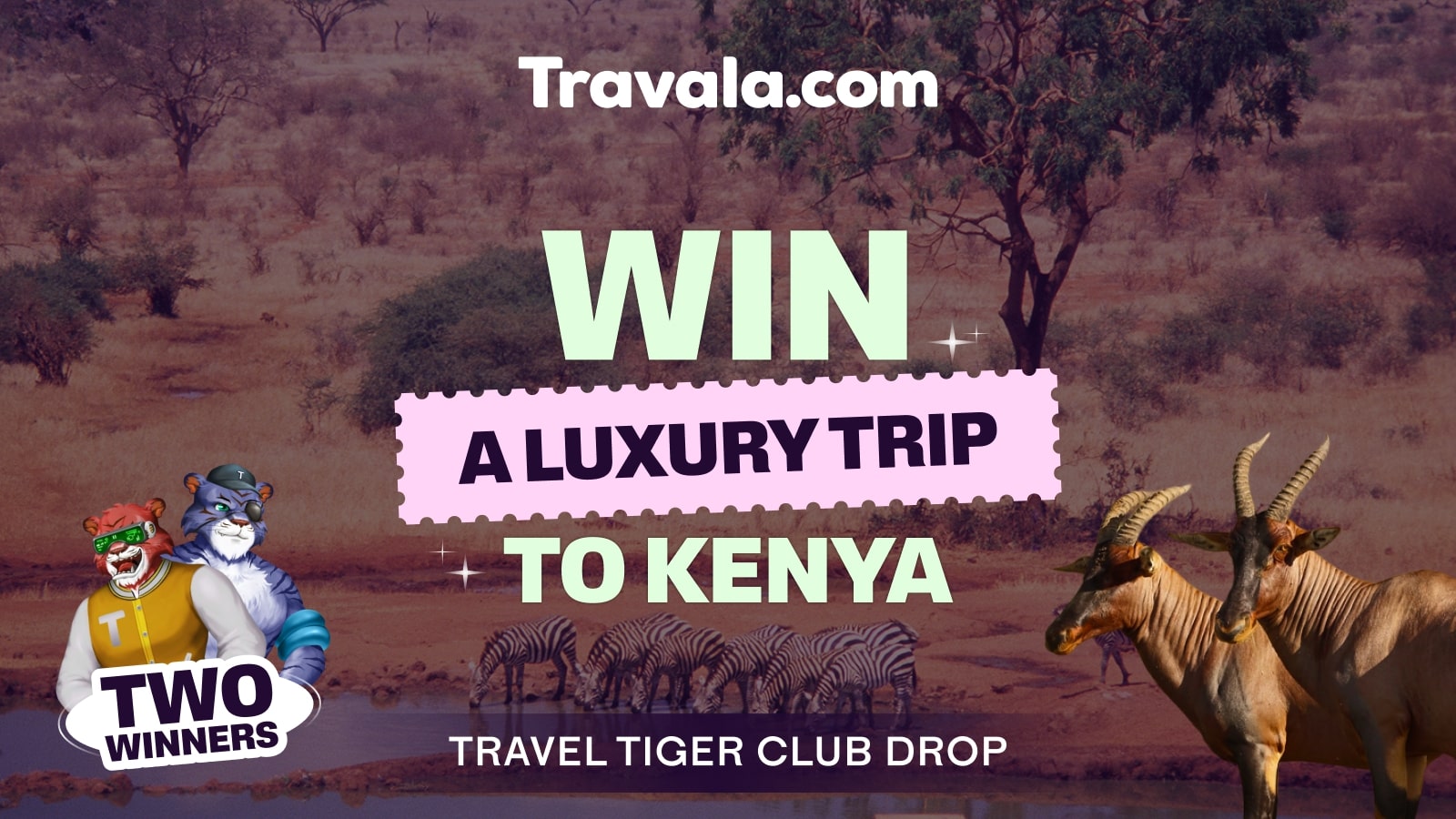 Travel Tiger Club Experience Drop #15: Luxury Kenya Travel Drop