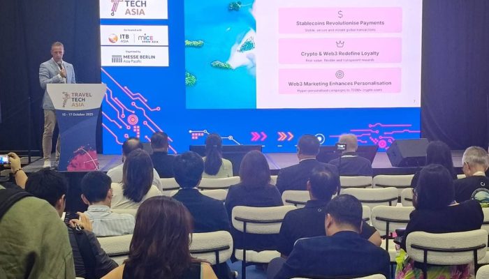 Travala Keynote Presentation by Sam Woollard at ITB Asia 2025