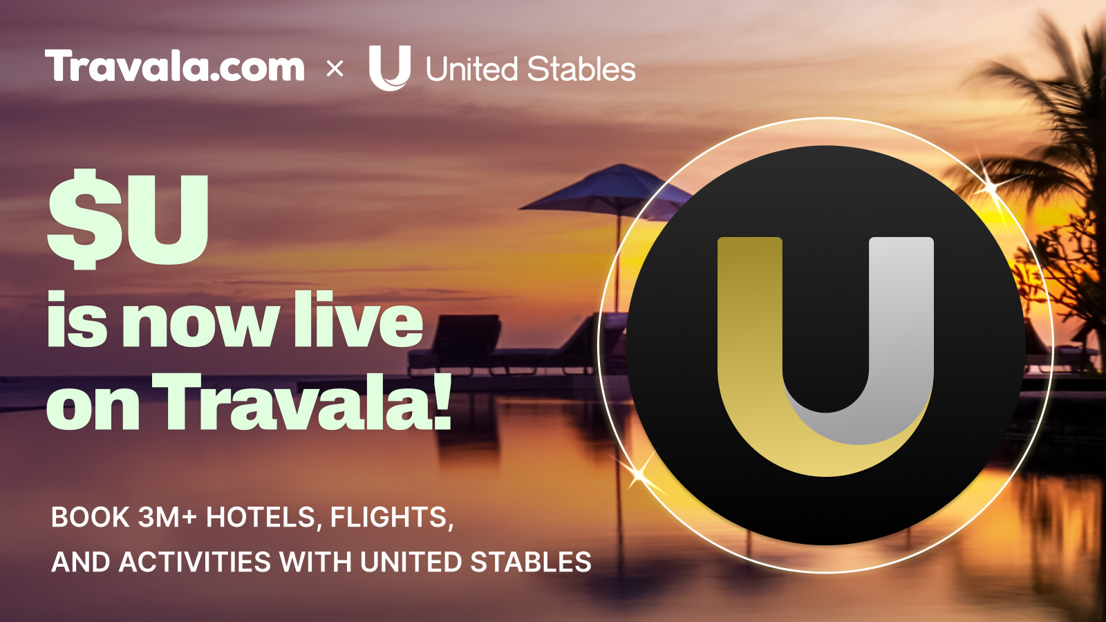 Book Travel with United Stables U Stablecoin
