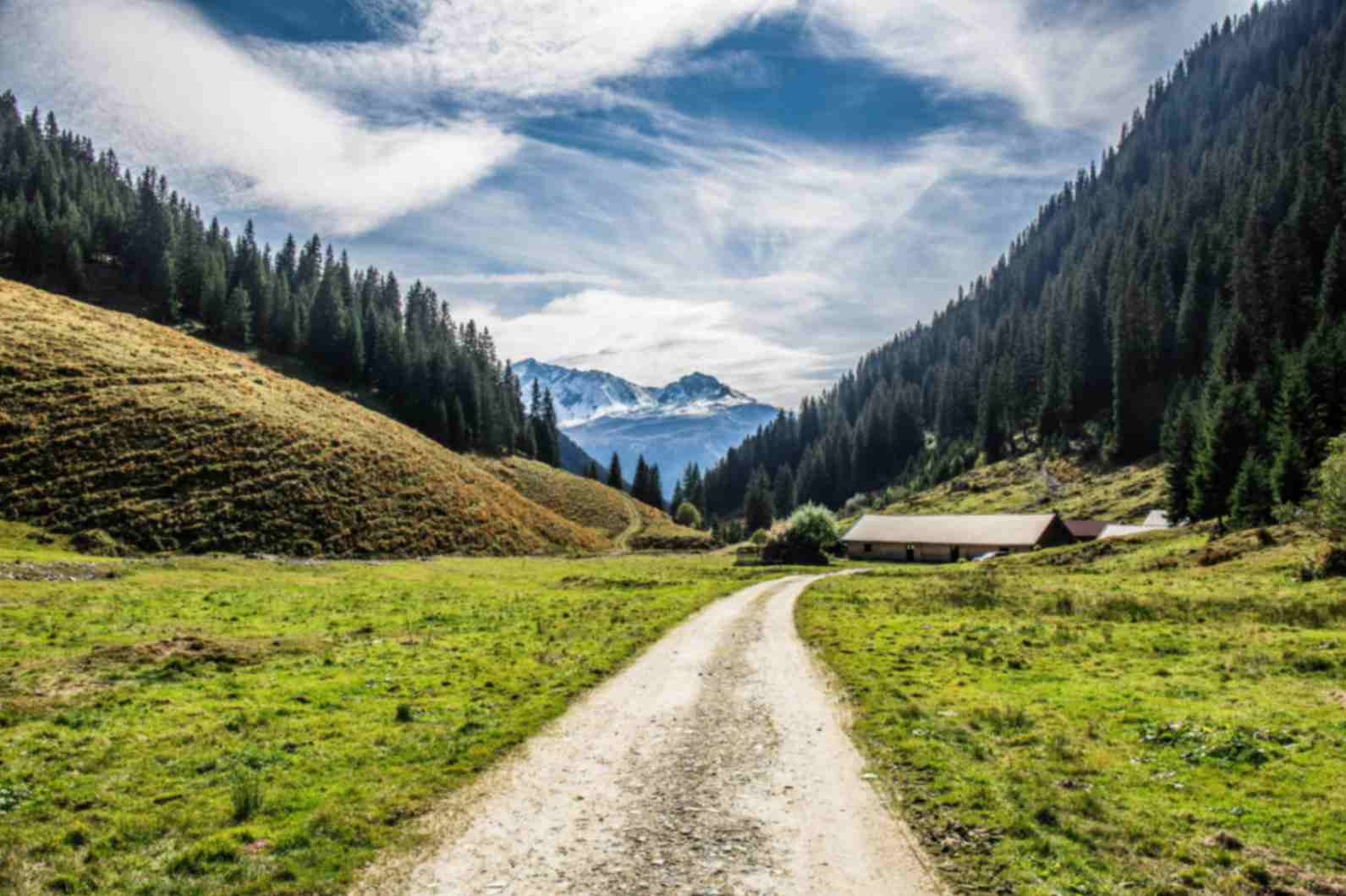 Mountain trail in the Austrian alps - Best European Destinations in August