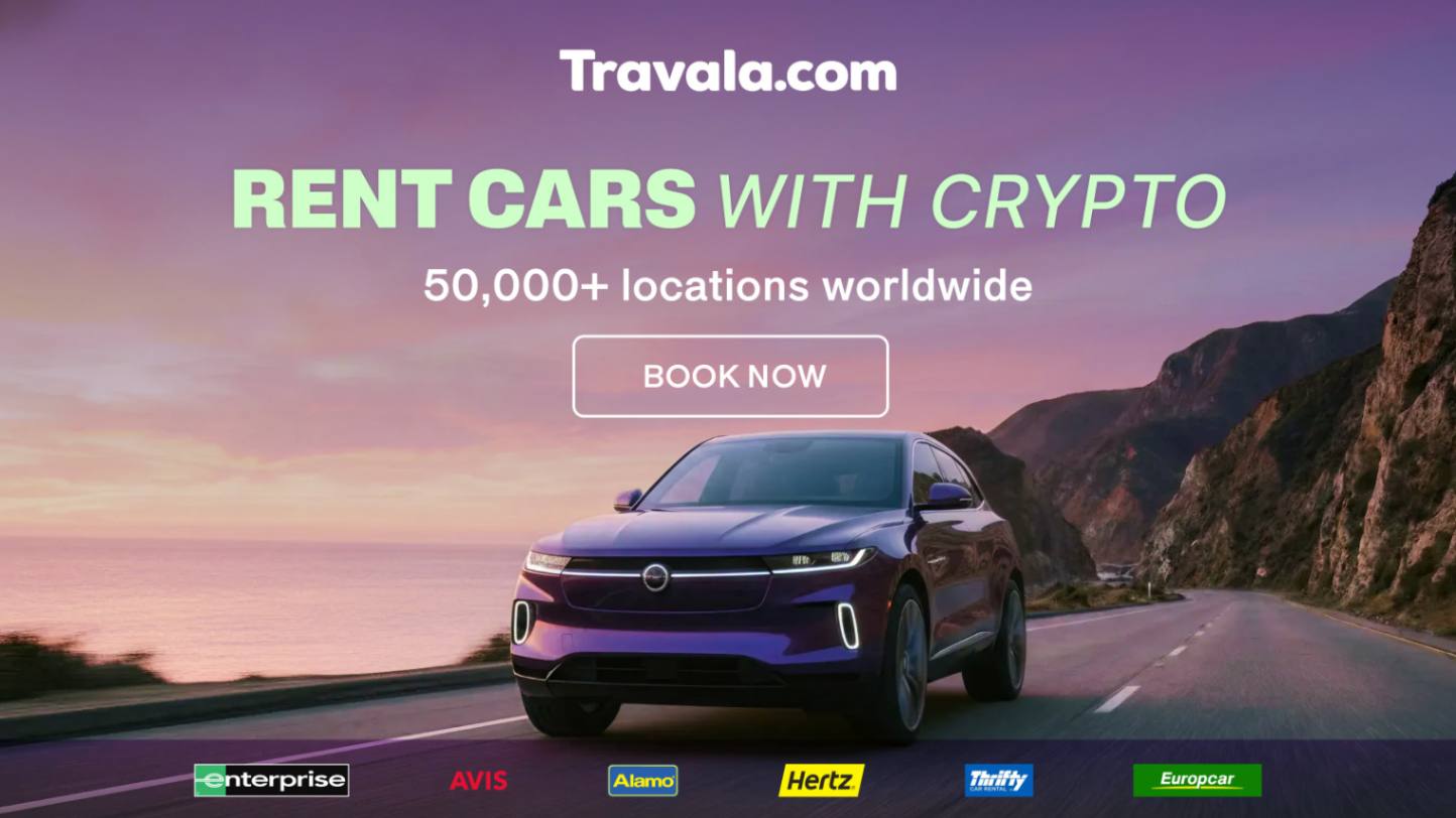 Travala Launches Global Car Rentals with Crypto