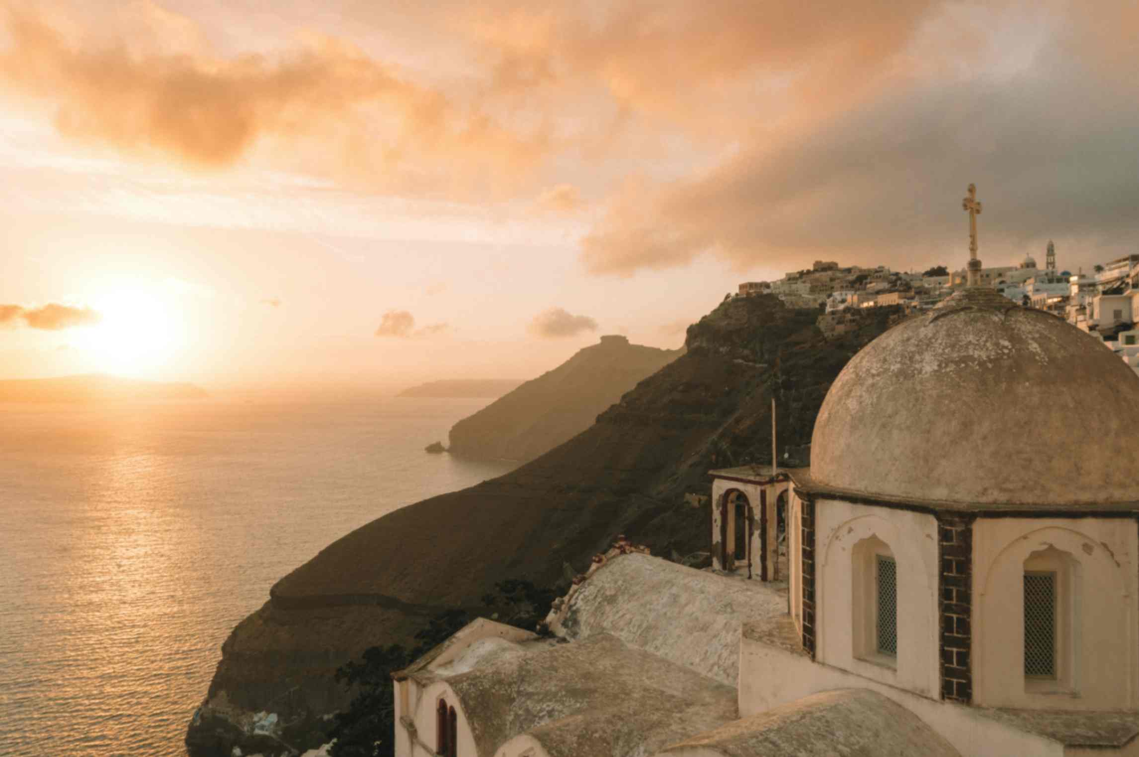 Santorini, Greece - Best Honeymoon Destinations in June