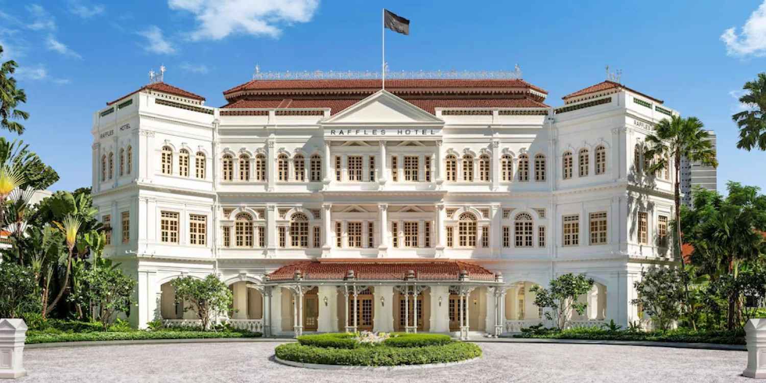 Raffles Hotel in Singapore