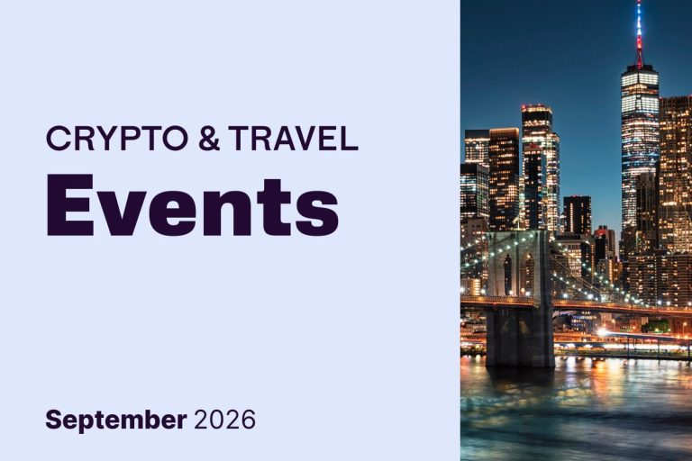 Upcoming Crypto & Travel Events: September 2026
