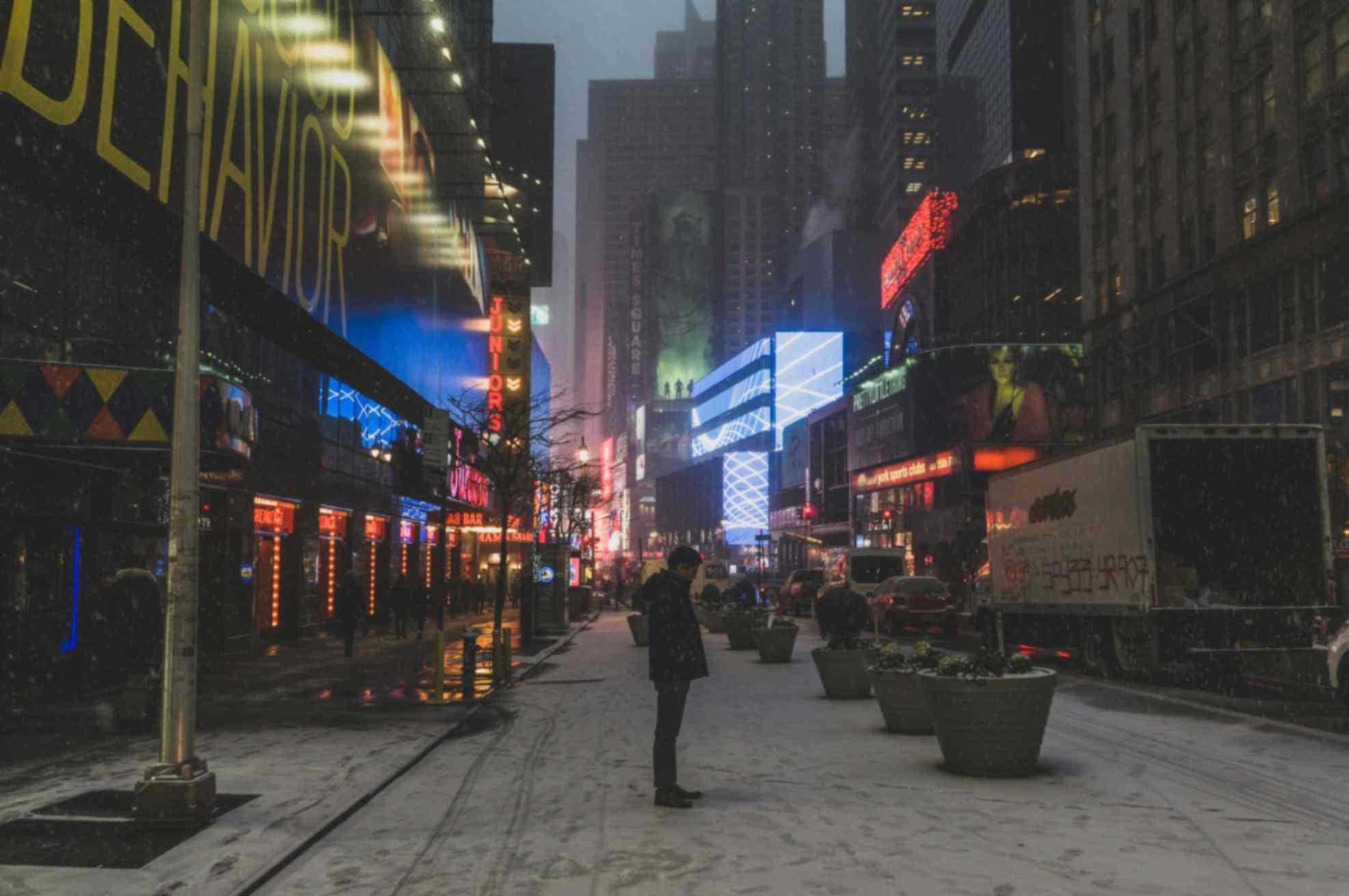 New York in February