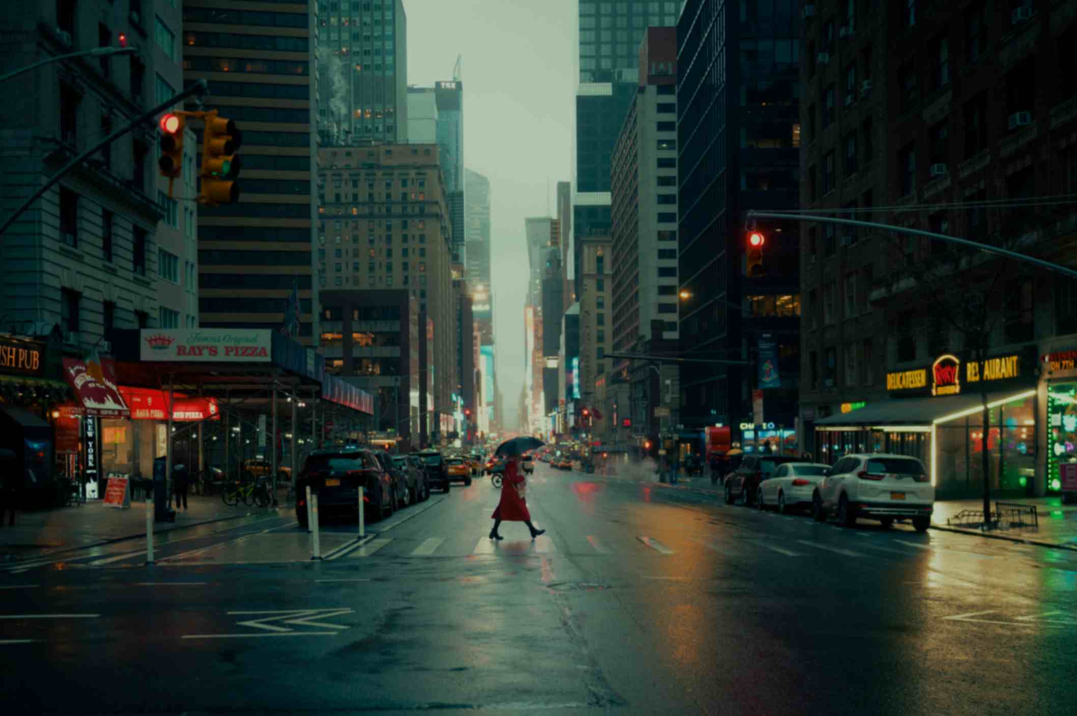 New York in March